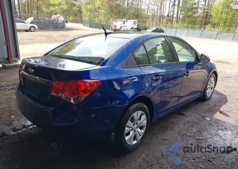 2013 Chevrolet Cruze Ls Auto из США, поврежденный, VIN 1G1PA5SG9D7232220